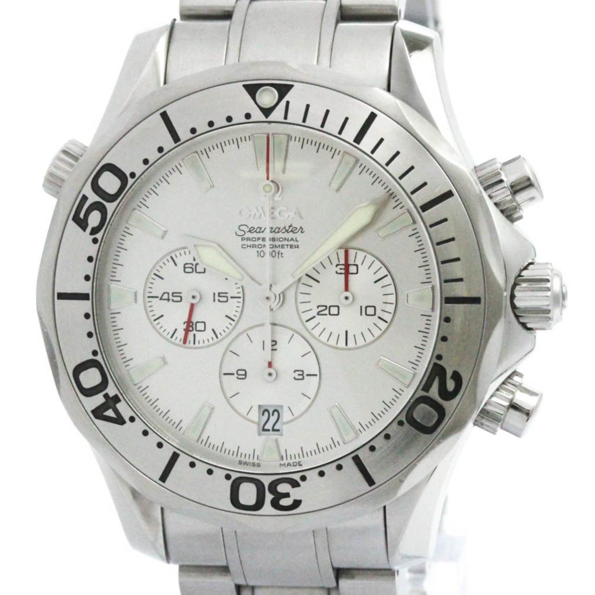 Polished OMEGA Seamaster Chronograph U.S. Special Edition Watch 2589.30 Polished