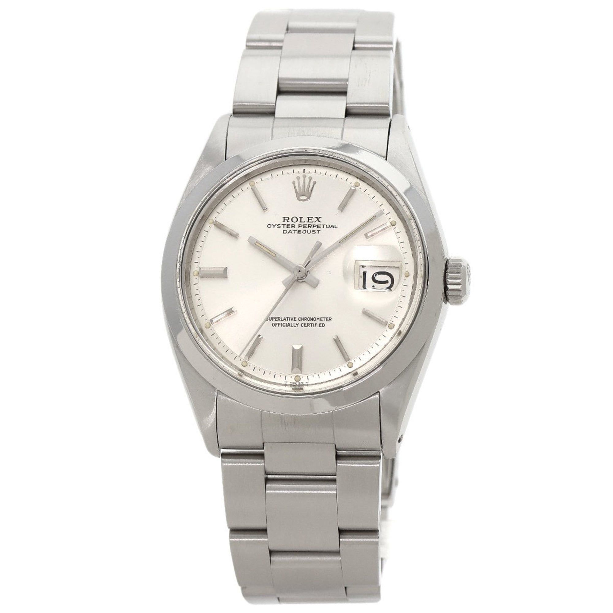Rolex 1600 Datejust 1969 Stainless Steel Men's Watch