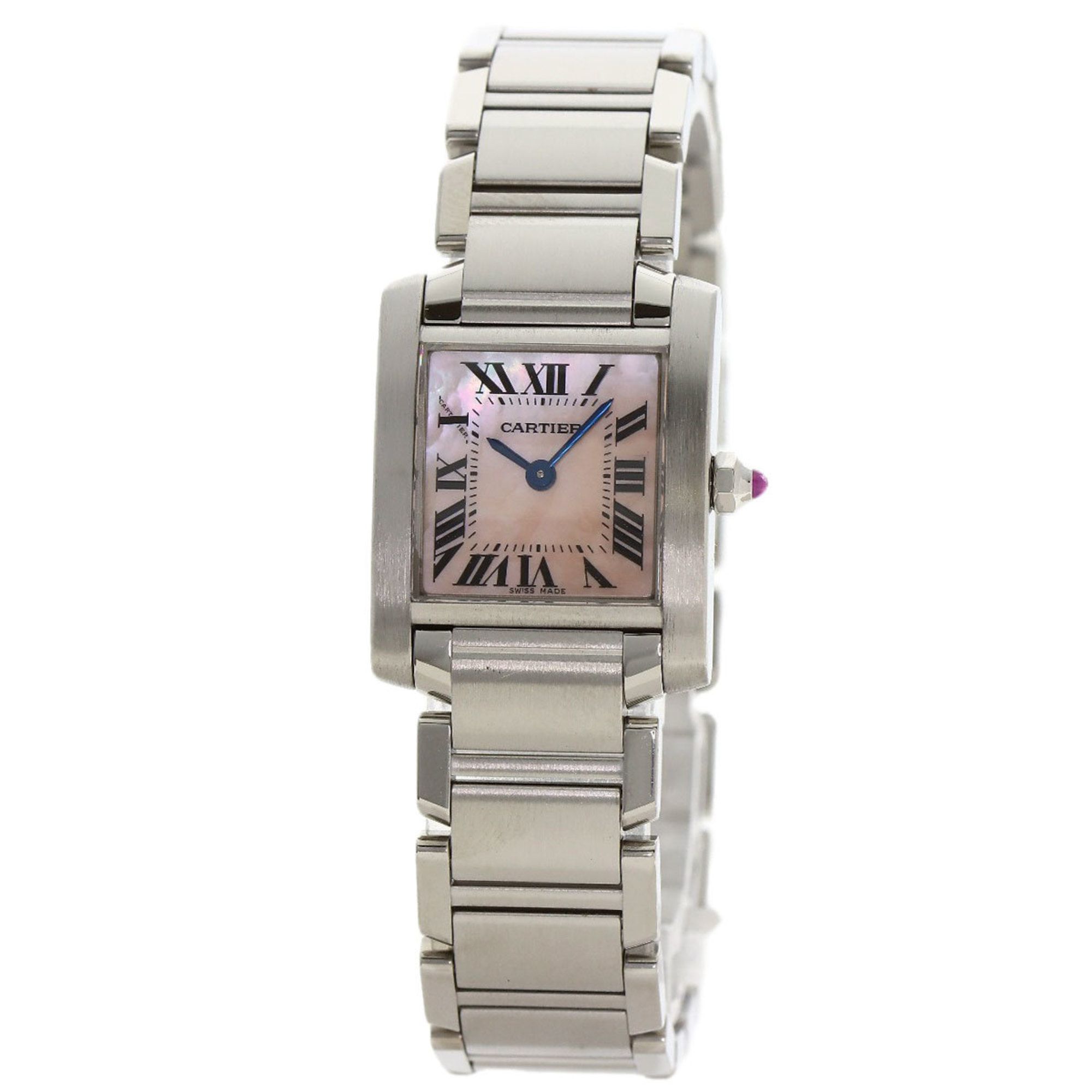 Cartier Tank Française W51028Q3 SM Watch in Stainless Steel/SS for Women