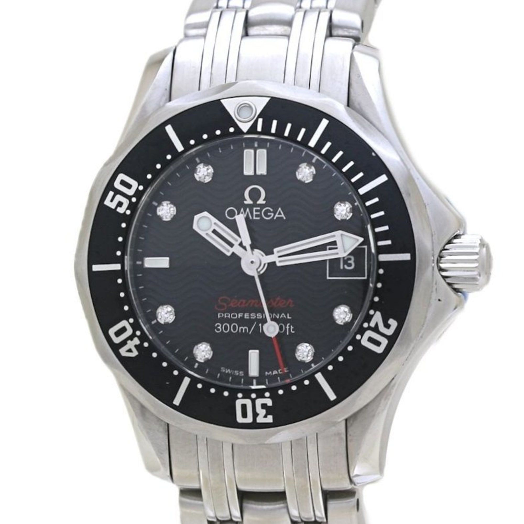 OMEGA Seamaster 300m 8P Diamond 212.30.28.61.51.001 Women's Stainless Steel Watch 40094