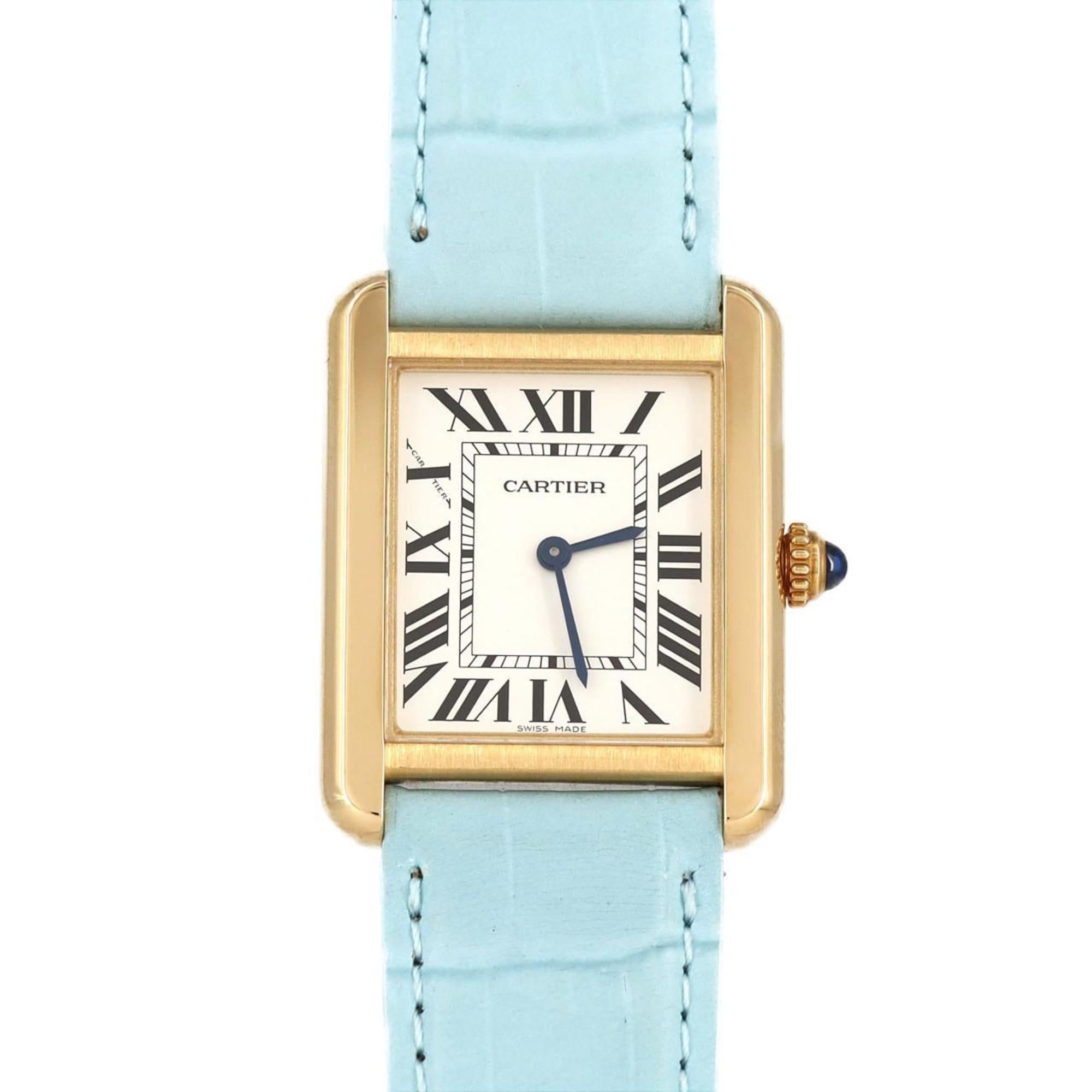 Cartier Tank Solo SM YGxSS W5200002 SSxYG Quartz Watch