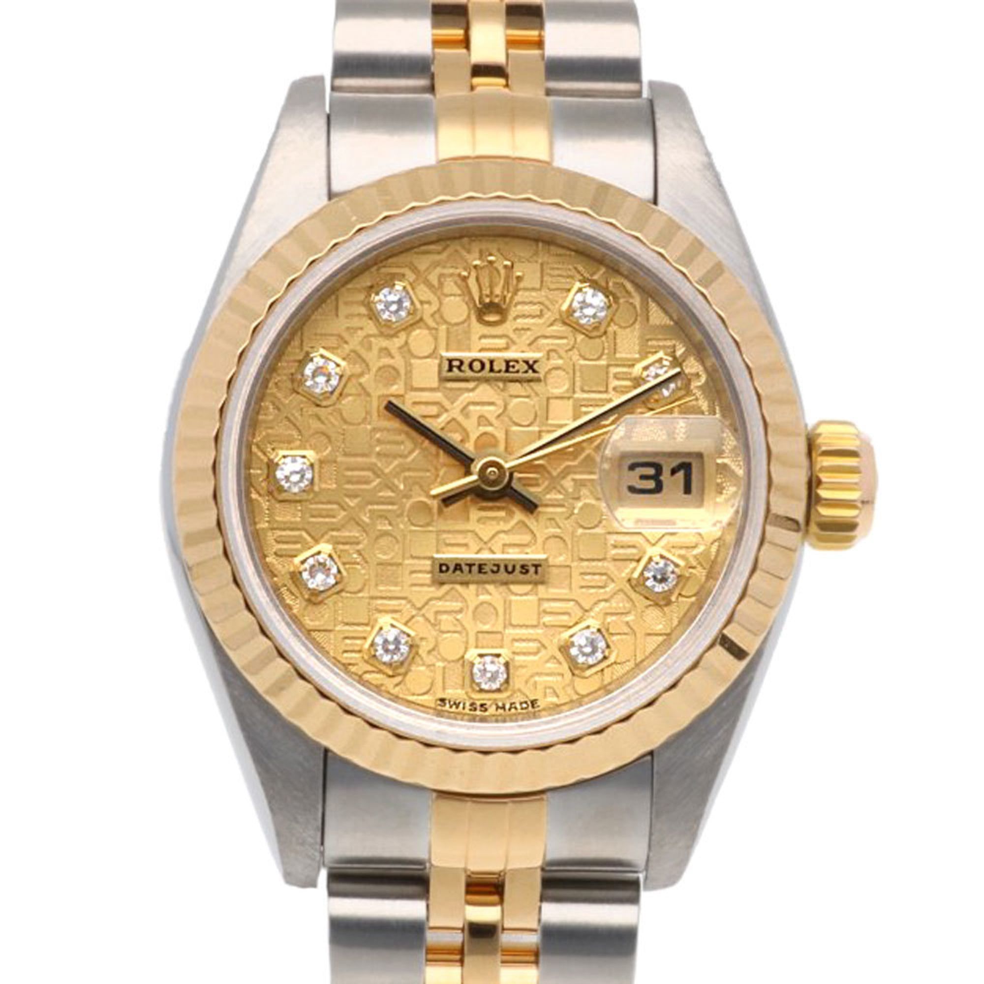 Rolex Datejust Watch, Stainless Steel 79173G Automatic, Overhauled and Refinished, K Series, Women's