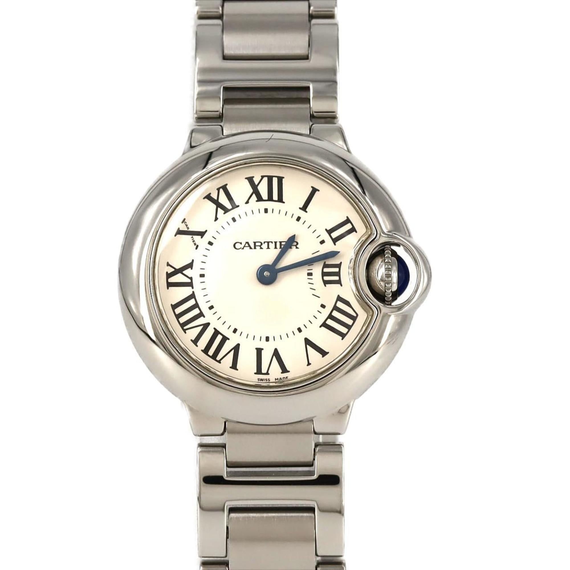Cartier Ballon Bleu SM W69010Z4 Stainless Steel Quartz Watch