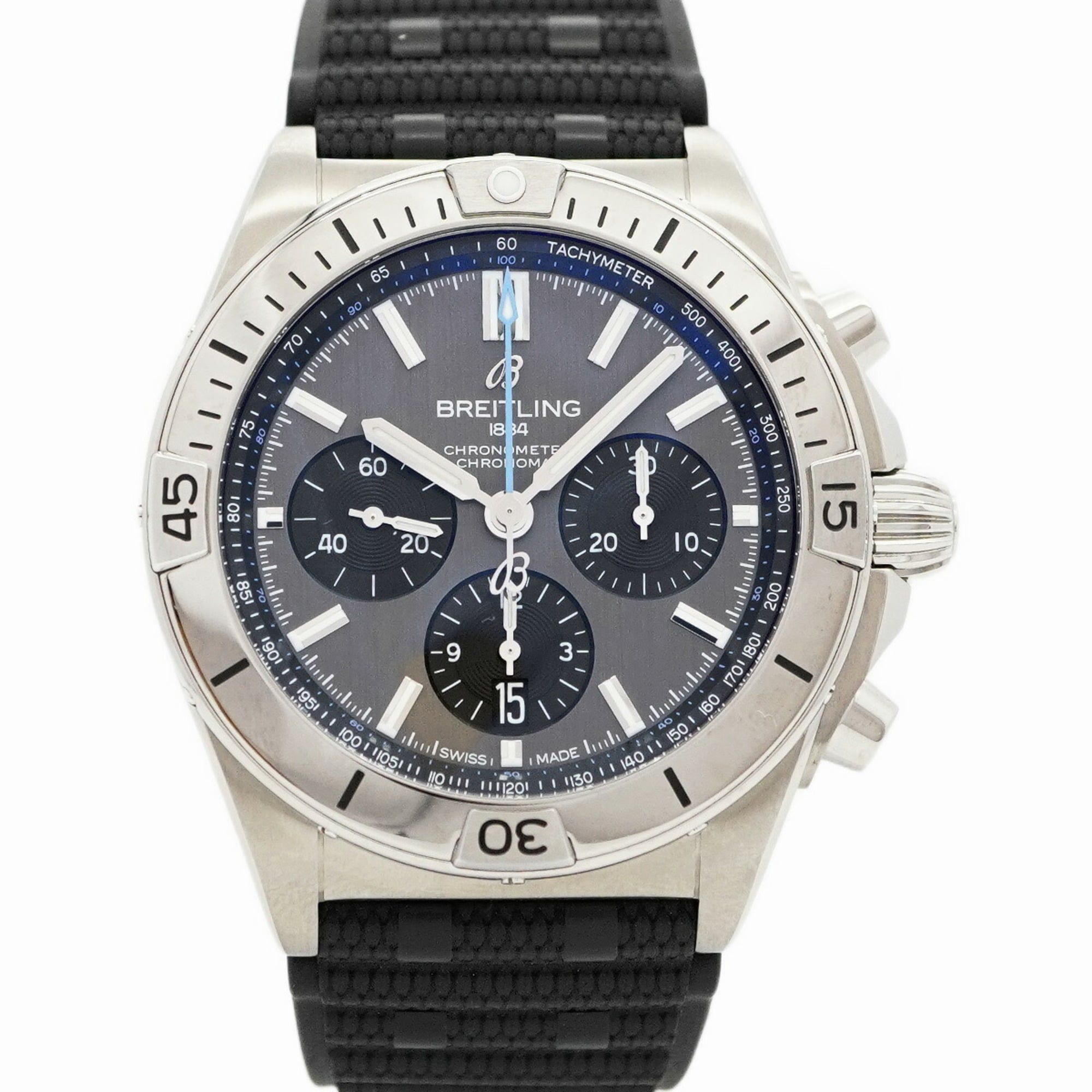 Breitling Chronomat EB0134 Men's Watch with Gray Dial