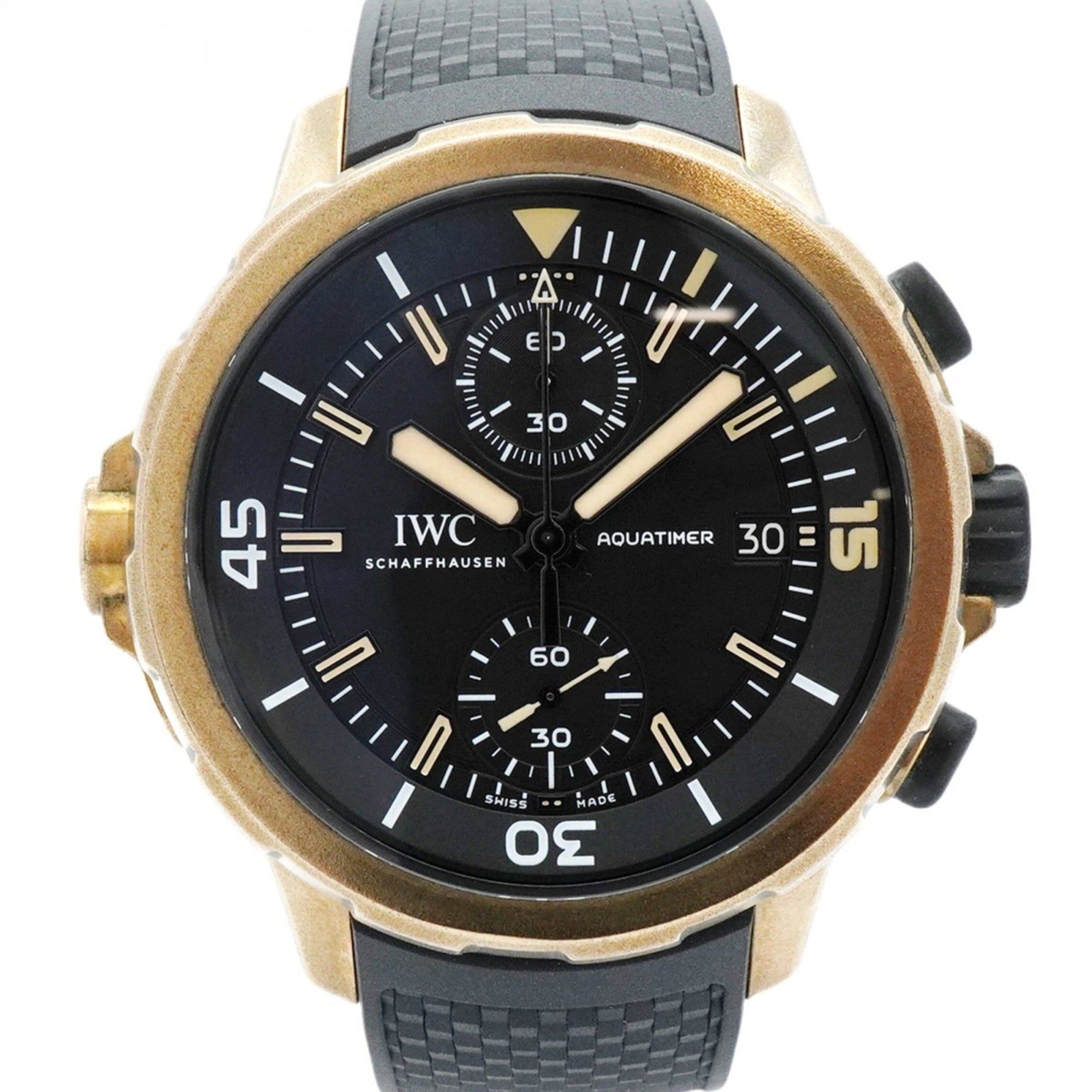 IWC Schaffhausen Aquatimer IW379503 Black Dial Men's Watch