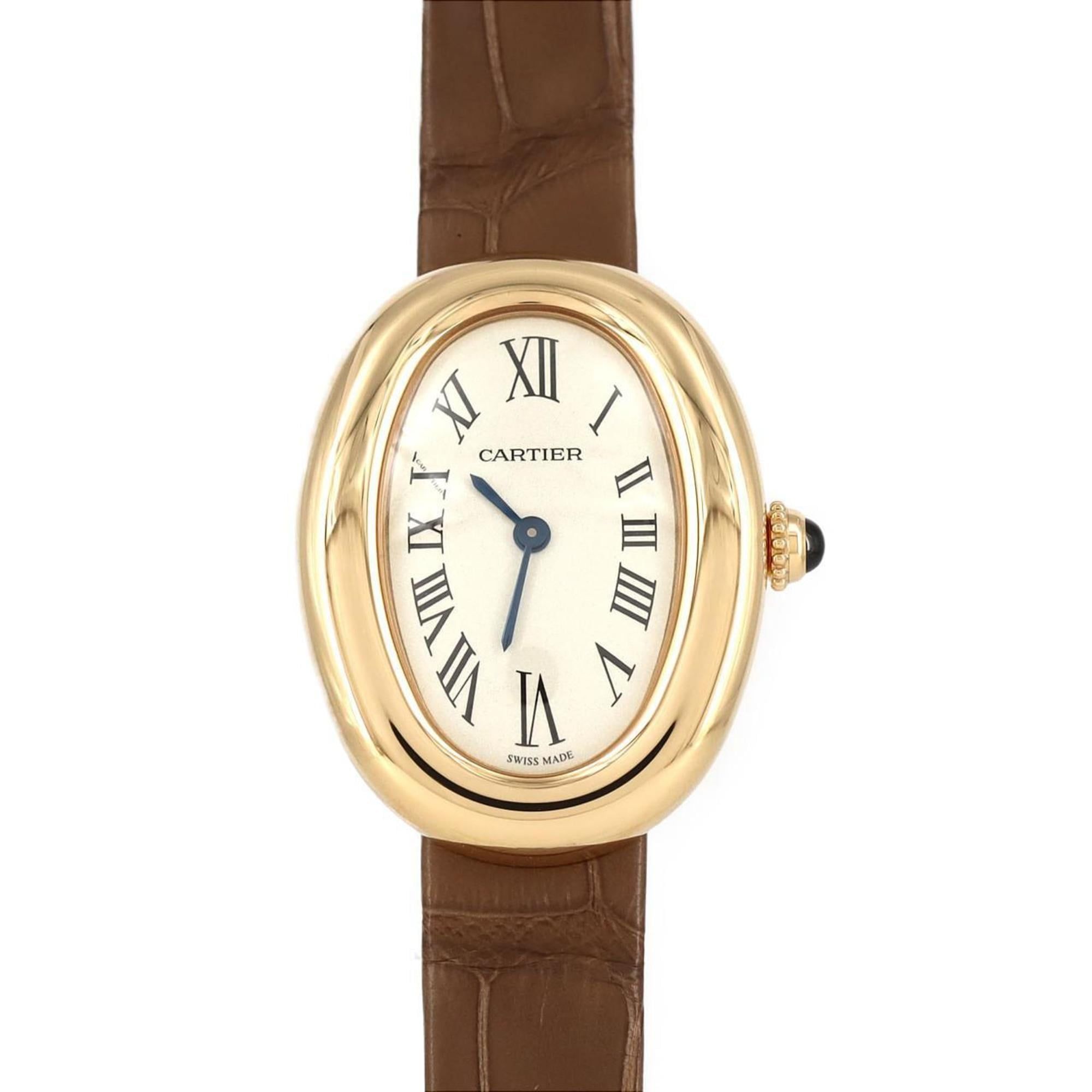 Cartier Baignoire SM YG WGBA0007 Quartz Watch