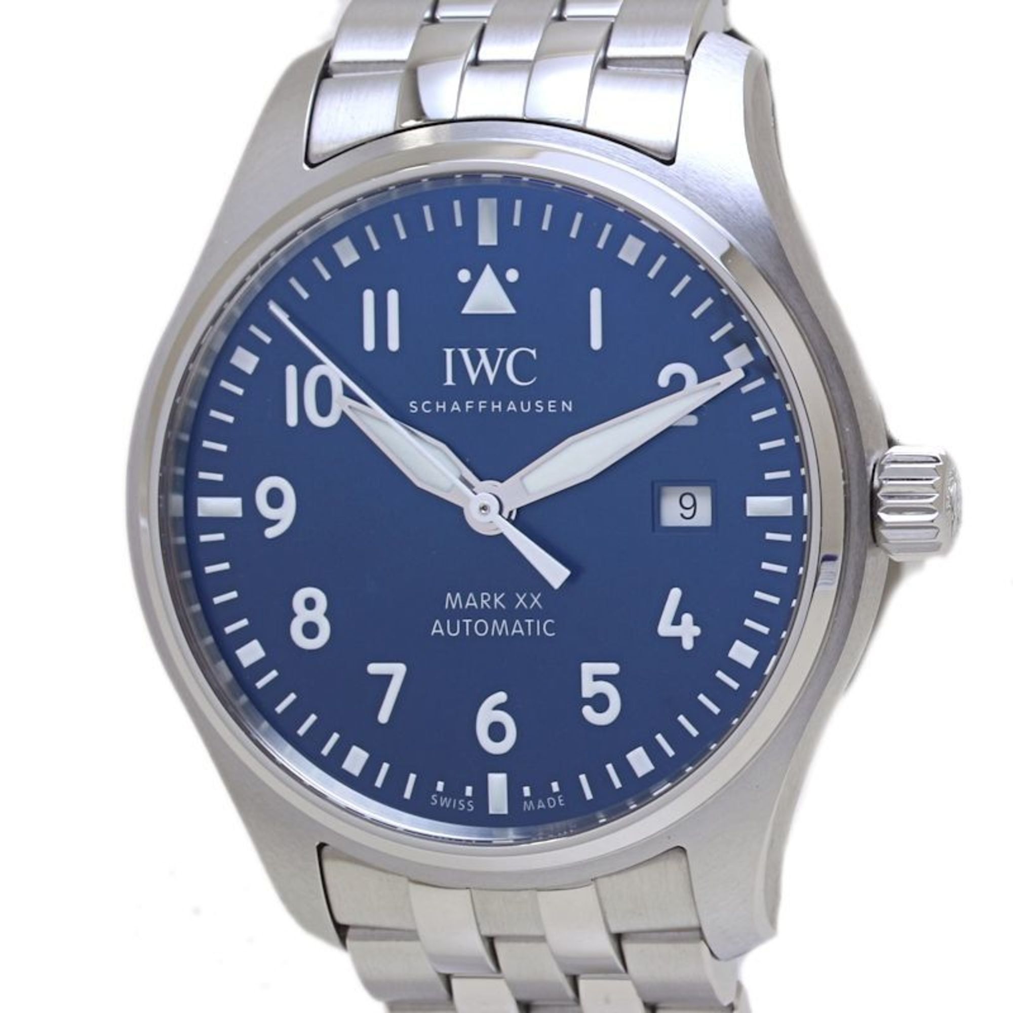 IWC International Watch Company Pilot's Mark XX IW328204 Date Men's Stainless Steel 40100