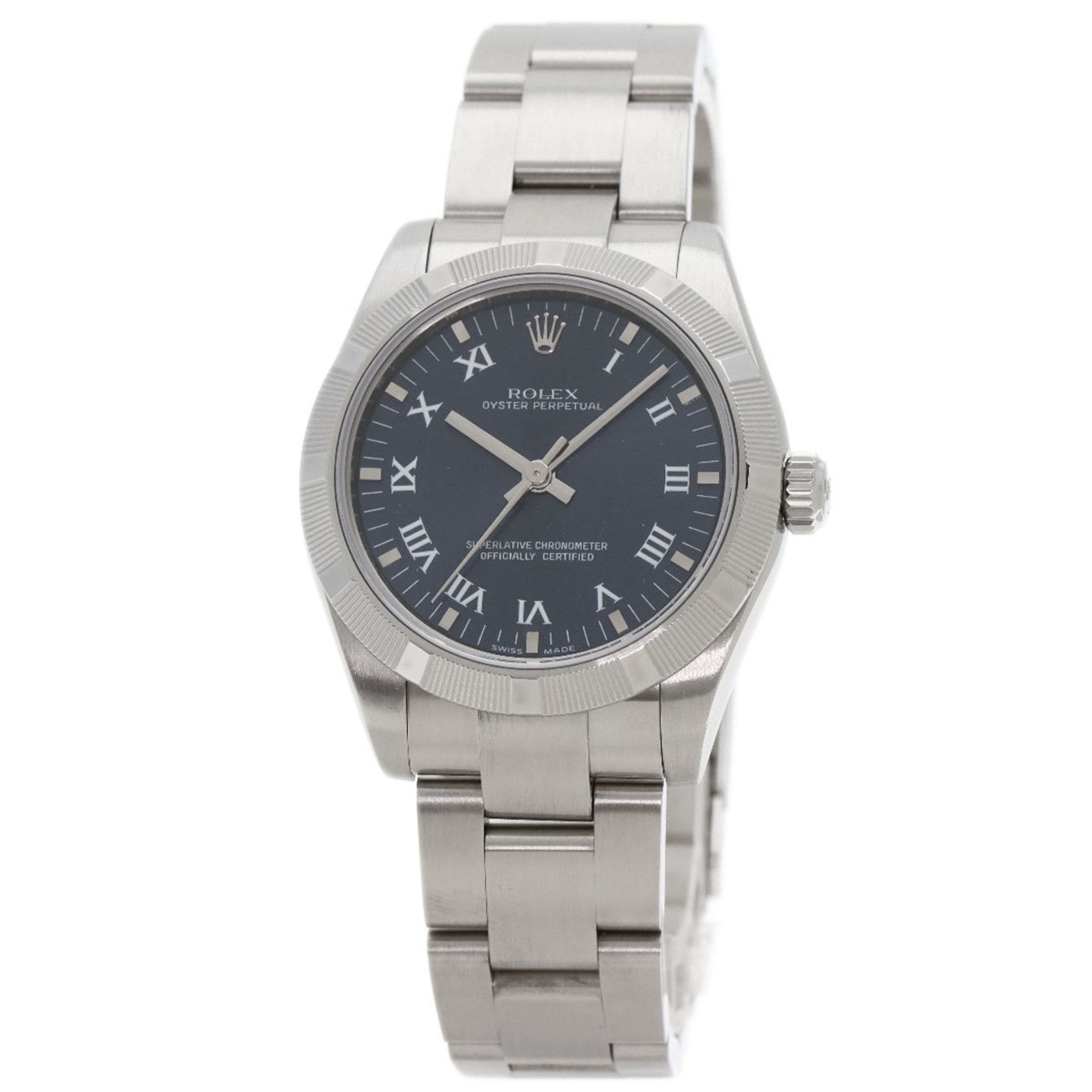 Rolex 177210 Oyster Perpetual 31 Watch Stainless Steel SS Boys ROLEX