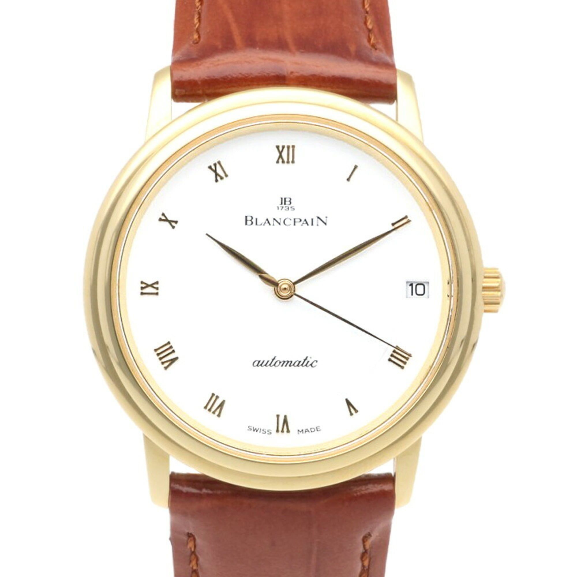 Blancpain Villeret Watch 18K B1151 1418 55 Automatic Men's Overhauled