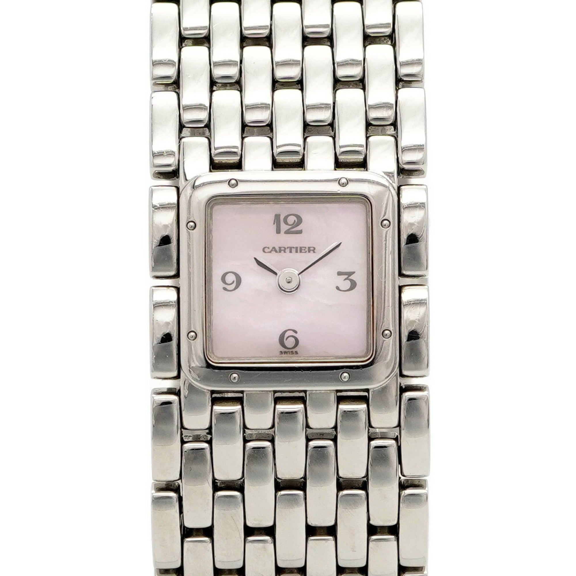 Cartier Panthère Ruban LM W61003T9 Pink Dial Women's Watch