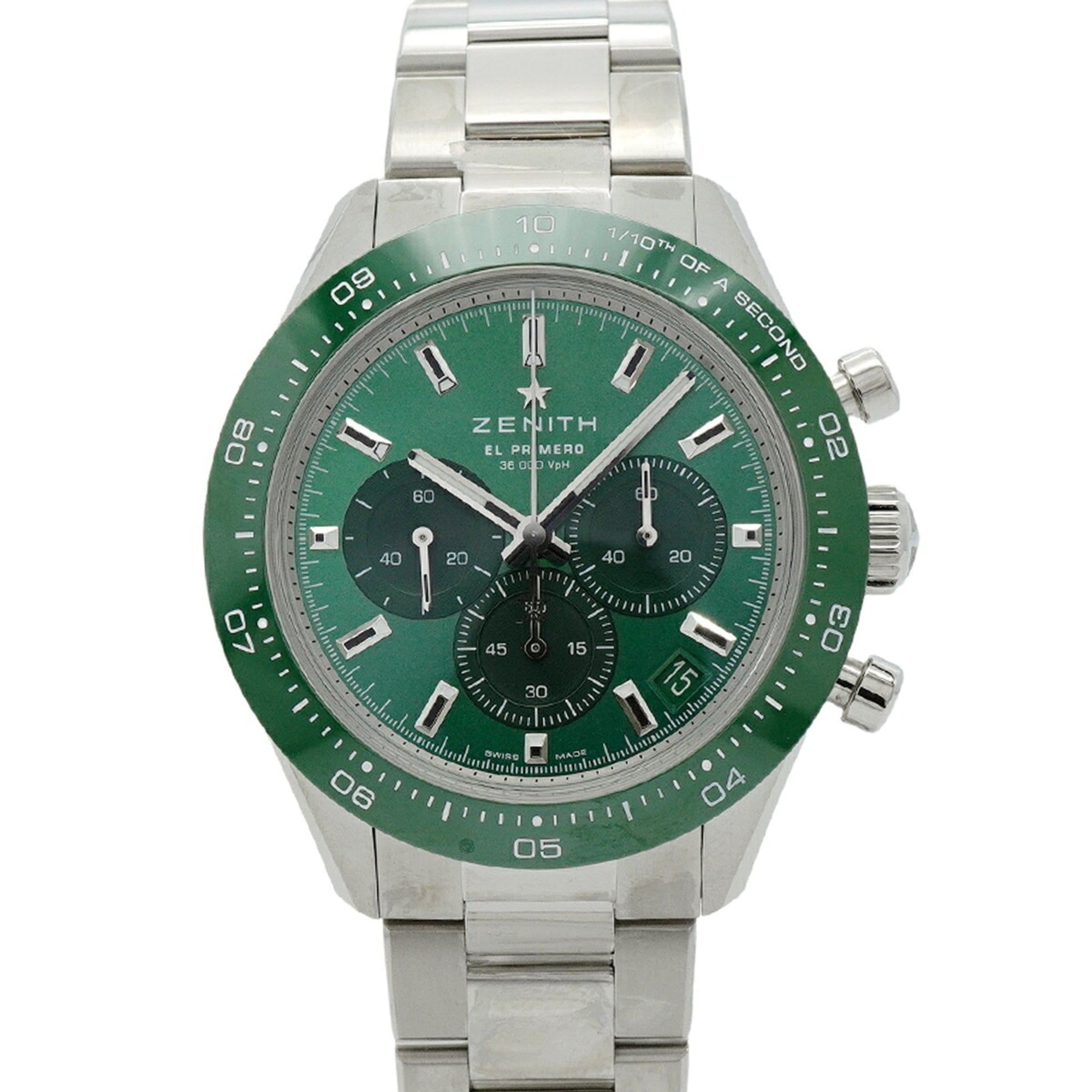 Zenith Chronomaster 03.3107.3600 56.M3100 Green Dial Men's Watch