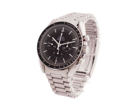 An Omega Speedmaster Moonwatch model: 105.012-66 from 1966. Featuring a swiss made 17 jewelled movement caliber: 321, in a 42
