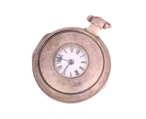 A Hallam half-hunter pocket watch, with a key-wound movement, signed 'Hallam Nottingham No.9210' in a silver 50mm case hallma