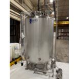 2021 Quality Tank Solutions (QTS) 20 BBL Jacketed Surge Tank, S/N: 14689-ST, SPX 5 | Rig Fee $300