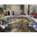 Nercon Mattop Conveyor, Stainless Steel Frame with Drives, Approx 1' W x 22' OAL, w | Rig Fee $200