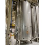 2021 QTS 200 BBL 50 PSI Jacketed Mixing Brite Tank (7,000 Gal Max Cap), Top Agitate | Rig Fee $2500