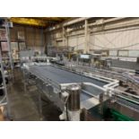 Nercon Accumulation Table, Approx 4' W x 12' L, Stainless Steel Frame, with Drives | Rig Fee $1000