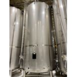 2021 QTS 200 BBL 50 PSI Jacketed Mixing Brite Tank (7,000 Gal Max Cap), Top Agitate | Rig Fee $2500