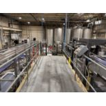 Platform for SKA & Overhead Conveyor System, Approx 23' L x 6' W x 9' Platform Heig | Rig Fee $1200