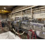 Nercon Single File Stainless Steel Frame Conveyor with Drive, Approx 4.5" W x 20' L | Rig Fee $200
