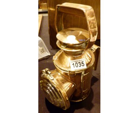 Copper BR lamp H: 28 cm
