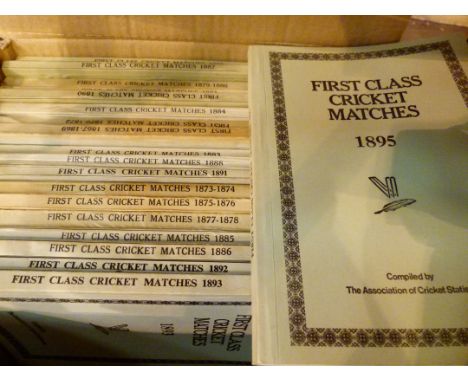 Shelf of Newspaper football annuals, earliest 1950/1951, 23 football and 3 cricket