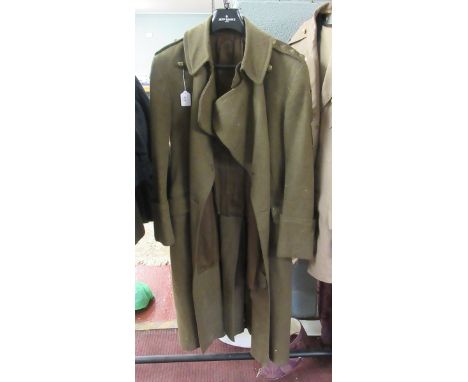 WW2 British Army Officers Greatcoat 