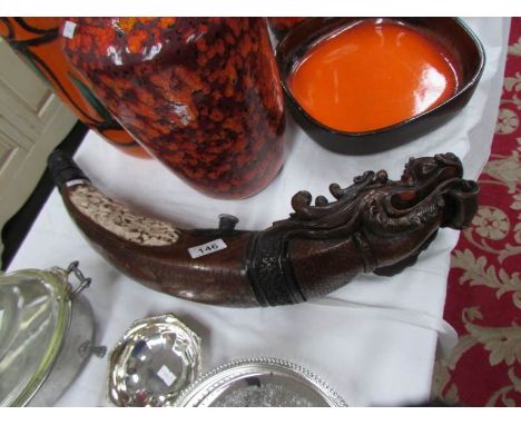 An oriental style dragon pipe