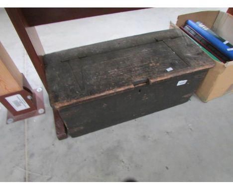 A tool box and tools