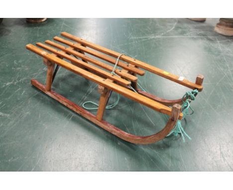 Vintage child's sled