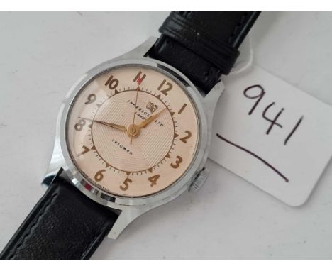 A gents Ingersoll triumph wrist watch with seconds sweep W/O 