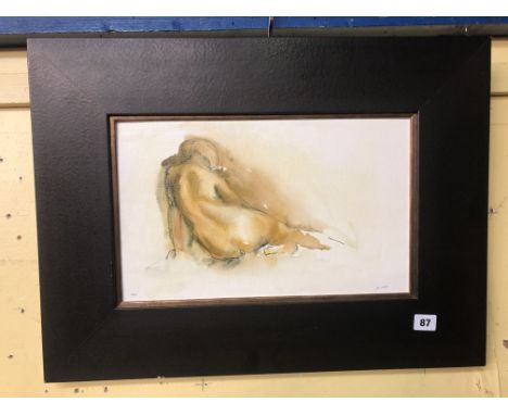 SIGNED GICLEE PRINT OF A "FEMALE NUDE" 408/500 BY BY DEANA NASTIC 40CM X 24CM