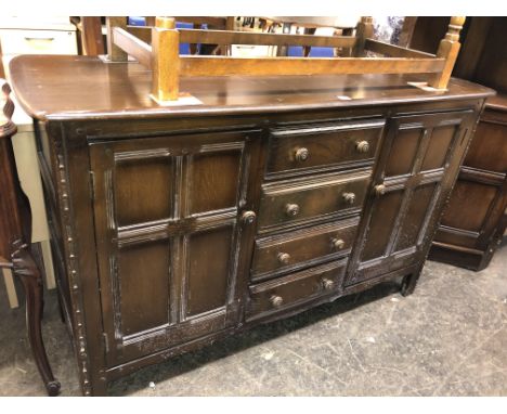 ERCOL DARK ELM SIDEBOARD