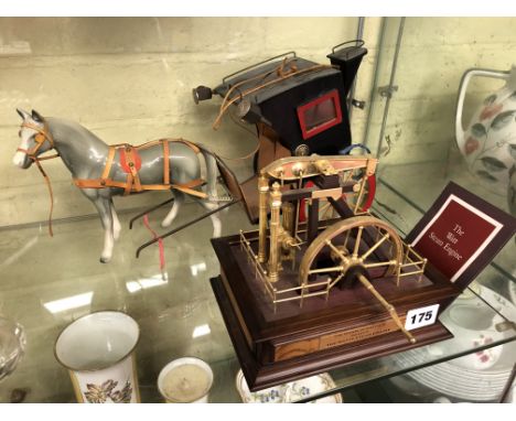 FRANKLIN MINT PRECISION MODEL OF THE WATTS STEAM ENGINE
