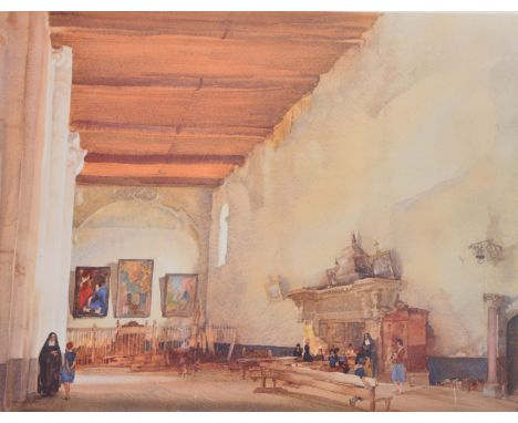 AFTER SIR WILLIAM RUSSELL FLINT 'St Malo, August 1939', signed in pencil, Limited Edition colour print, 38.5 x 62cm; and two 