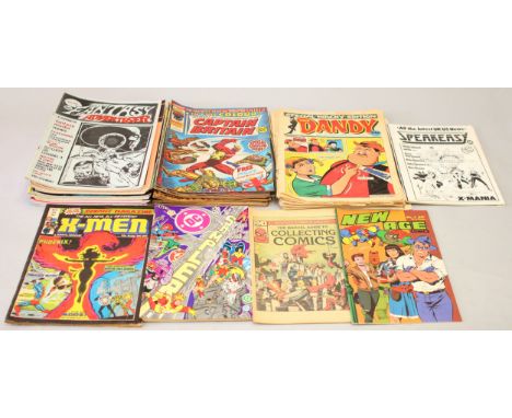 A collection of Marvel UK comics titled 'Captain Britain', issue 1 to issue 16, also including fourteen issues of Fantasy Adv