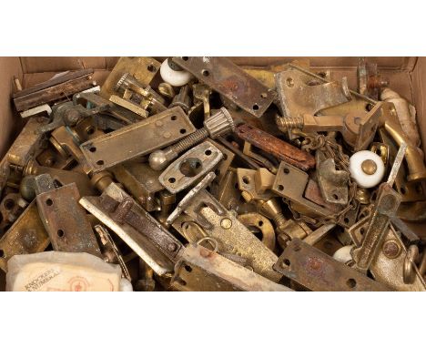 A quantity of Victorian sash window fittings CONDITION REPORT: Condition information is not usually provided in the descripti