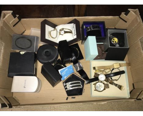 Various wristwatches including Rotary, Michael Kors etc.