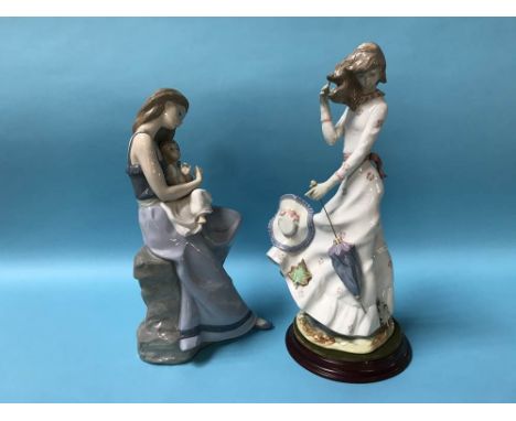 Two large Nao figures