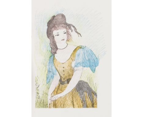 Mansfield (Katherine) The Garden Party and other stories, limited edition, colour lithograph illustrations by Marie Laurencin