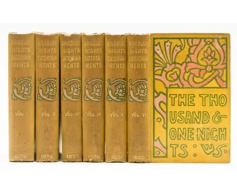 Brangwyn (Frank).-  Thousand &amp; One Nights (The) ..., 6 vol., number 43 of 100 copies on handmade paper initialed by the p