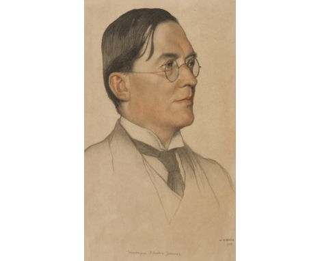 NO RESERVE James (M. R.).- Strang (William), after. Montague Rhodes James, Provost of Eton, colour printed facsimile after th