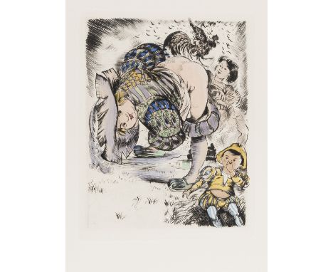 NO RESERVE Rabelais  (François) Gargantua, [one of 395 copies but without limitation leaf], dry-point portrait and 14 hand-co