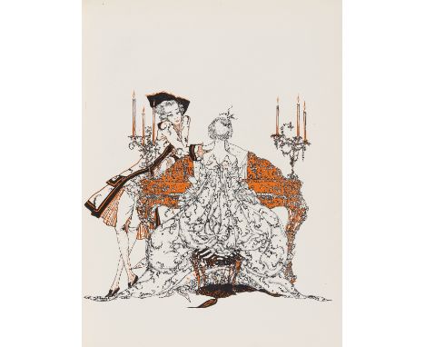 NO RESERVE Prévost (Abbé) Manon Lescaut, limited edition (out-of-series copy), plates in orange and black by Alastair, captio