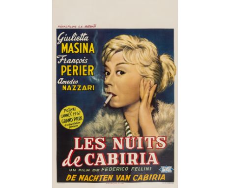 Federico Fellini.- Italian neorealist cinema.- Les nuits de Cabiria [Le notti di Cabiria], original French-language theatrica