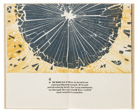 Gogmagog Press.- Cox (Morris) Crash! An Experiment in Blockmaking and Printing, one of 80 copies, printed in black and colour