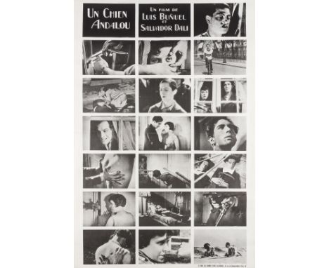 NO RESERVE Les Grands Films Classiques (publisher) Un Chien Andalou, Un Film de Luis Buñuel et Salvador Dali, lithograph, on 