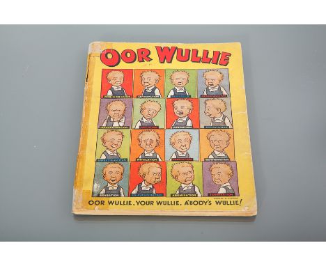 OOR WULLIE [WATKINS (DUDLEY DEXTER)] BOOK THREE
[Number 3, 1949], sixteen portraits cover; Pride O' The Nation to Botheration