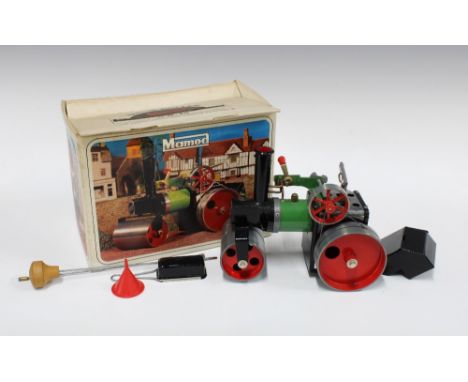 Mamod vintage steam roller, in box