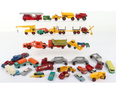 Collection of Matchbox toys, good selection of models including regular wheels Army vehicles, various cars, lorries and digge